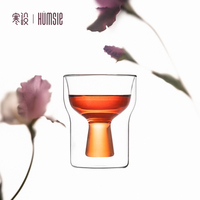 Bouteille d'eau en verre à double paroi, séparation thé et eau, tasse à thé avec infuseur à thé