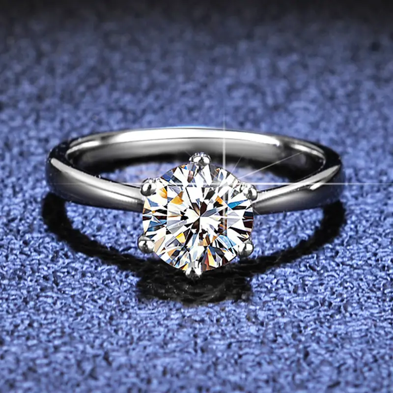 Toderi personalizado solitário grande 2ct 3 quilates ouro 14k 18k noivado oval vvs moissanite casamento cvd laboratório crescido anel de diamante para as mulheres