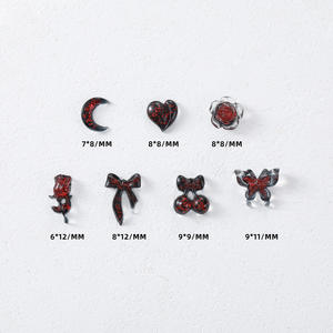 Decoración de uñas de moda <span class=keywords><strong>con</strong></span> formas únicas y cristales de alta calidad para <span class=keywords><strong>manicura</strong></span> elegante - Product Image 4