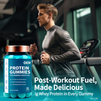 Gummies de Protéines de Lactosérum en Gros – Favorise la Récupération Musculaire – Complément Protéiné Végétalien – Approvisionnement en Vrac