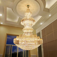 Suspension d'intérieur pour hôtel Lampe suspendue de luxe moderne Ce Lustre de luxe moderne pour décoration d'intérieur
