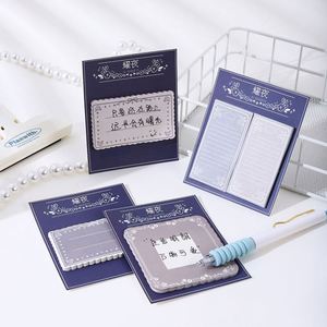 HengXin Plan Sticky Note Creative <b>Stationery</b> Memo Pad With Top Sticky School Supplies Cute - Product Image 2
