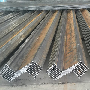 Precio de fábrica 9M 12m Pilas de chapa de acero laminado en caliente 400X100X10.5mm Tipo 2 Tipo U laminado en caliente para construcción - Product Image 3