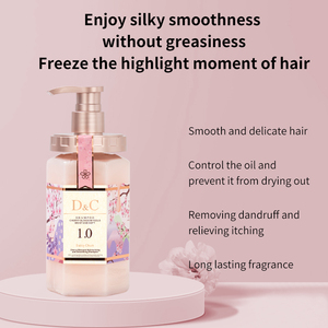 Private Label fiori di ciliegio <span class=keywords><strong>con</strong></span> cheratina sbiancante <span class=keywords><strong>Shampoo</strong></span> per capelli per uomini e donne riparazione danneggiato Anti-crespo brillare <span class=keywords><strong>Shampoo</strong></span> Booster - Product Image 2