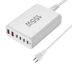 Customized logo High-power PD100W Fast Charging 4-port C-type USB Desktop Charger for Laptops for <b>Watches</b> - Product Image 2