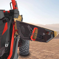 Nouvelles poignées de porte en aluminium Zhicheng, finition noire, pour Can-Am Maverick X3 X DS RS Turbo R Max, modèles 2 et 4 portes