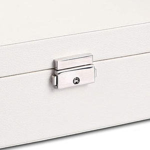 Serrure en métal argenté A010 pour boîte en bois, coffret à bijoux, boîte à parfum, armoire en bois, quincaillerie de sécurité pour rangement - Product Image 3