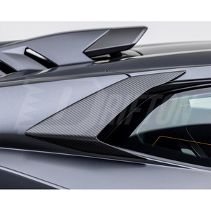 สำหรับ Huracan STO คาร์บอนไฟเบอร์3K ทอลายทแยงเคลือบเงาด้านหลังสำเร็จรูป - Product Image 2