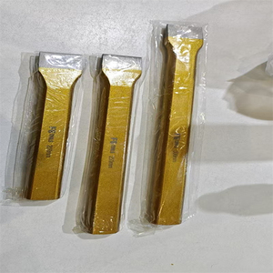 Woodworking Hand Tools <strong>Flat</strong> Hexagonal Shank Masonry Stone <strong>Stoning</strong> <strong>Cold</strong> <strong>Chisel</strong> - Product Image 1