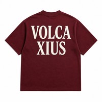T-shirt vierge de luxe alternatif de marque premium 240 GSM, impression de logo personnalisé, 100 % coton filé à anneaux, coupe minimaliste moderne