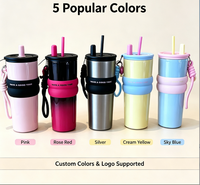 Mug à café 20oz en acier inoxydable 304, isolé sous vide, pour voyage et bureau, logo personnalisé, vente en gros