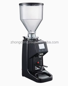 Moulin à café électrique de comptoir en acier inoxydable avec grande trémie pour usage commercial, certifié CE, 220V, installation et nettoyage faciles - Product Image 3