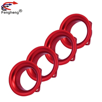 Petit ventilateur Axial couvercle en alliage d'aluminium pour pièces de moteur de voiture RC 25mm 30mm
