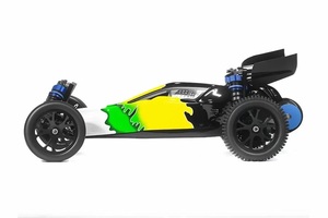VRX Racing RH2012 Bullet 1/10 2WD Buggy RC Brushless avec Moteur 3650, ESC 45A, Batterie LiPo 7.4V 3300mAh, Amortisseurs à huile, Vitesse 50km/h, Voiture Tout-Terrain RTR - Product Image 5