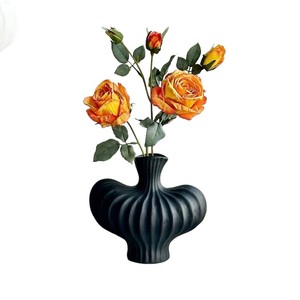 Ramo de Rosas Griegas Artificiales de Seda, Estilo Pintura al Óleo, Decoración para Bodas, Salón, Hotel, Adorno - Product Image 4