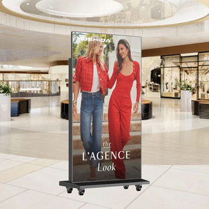 100 inch đầy đủ màn hình kỹ thuật số biển và hiển thị tầng thường vụ quảng cáo hiển thị thường vụ Player kiosk cảm ứng màn hình Màn hình - Product Image 2