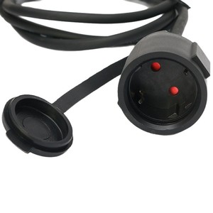 สายพ่วง HO7RN-F สีเหลือง ยางหุ้ม 16A ปลั๊ก CEE IEC สำหรับอุปกรณ์อุตสาหกรรม - Product Image 5