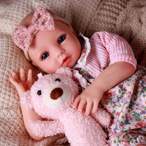 Babeside Terry 16 pouces <span class=keywords><strong>40cm</strong></span> corps entier Silicone <span class=keywords><strong>Reborn</strong></span> réaliste Silicone réaliste bébé filles <span class=keywords><strong>Reborn</strong></span> poupées en gros - Product Image 3
