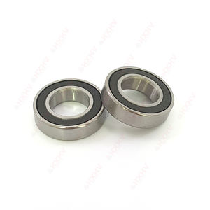 ลูกปืนเม็ดกลมร่องลึก <span class=keywords><strong>6800</strong></span>-2RS 6800RS <span class=keywords><strong>6800</strong></span> 2RS RS RZ 2RZ ขนาด 10x19x5 มม. HXHV เหล็กโครเมียมบาง - Product Image 1