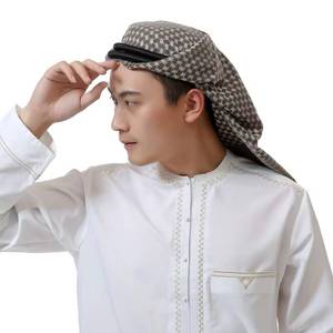 The Arafat Keffiyeh jacquard square scarf is made of durable polyester fabric - Product Image 1
