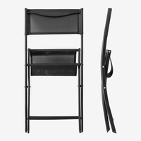 Chaise de jardin pliable en métal au design moderne, chaises de table portables pour restaurant, patio, salon, chambre à coucher, cour, meubles