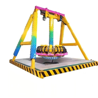 Manège à bas prix pour parc d'attractions, marteau météore, 5 places, mini balançoire pendulaire, attractions pendulaires, mini manèges pendulaires à vendre