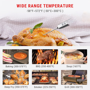Hot Selling Waterproof Instant Read Wireless Digital Thermometer Kitchen <b>Tools</b> for Cooking <b>BBQ</b> Meat Food Temperature Function - Product Image 3