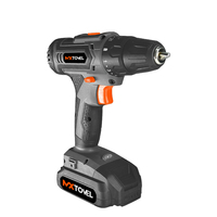 Perceuse électrique sans fil puissante à batterie Li-ion 20V, 35Nm de couple maximal, vitesse variable, lumière LED, portable, directement de l'usine OEM