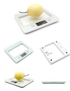 Bestseller <span class=keywords><strong>5kg</strong></span> Digitale elektronische Küchen waage Große Kapazität Tare Auto-Off Glas LCD-Display Batterie Gewichts messung - Product Image 3