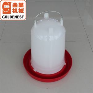 เครื่องให้น้ำสัตว์แบบใช้มือ ทนทาน ทำจากพลาสติก สำหรับไก่เนื้อ ไก่พันธุ์ ลูกไก่แรกเกิด ฟาร์มเลี้ยงไก่ในบ้าน - Product Image 1