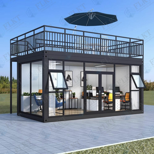 บ้านคอนเทนเนอร์สำเร็จรูป FLKT แบบโมเดิร์นปรับแต่งได้ ร้านค้าเคลื่อนที่ คาเฟ่ บาร์ ร้านอาหาร โรงแรม - Product Image 1