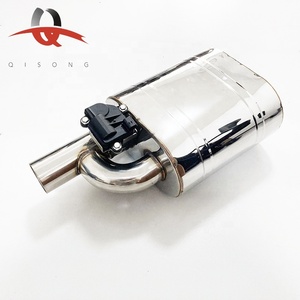 Silencieux d'échappement universel à soupape Tuyaux d'échappement Silencieux <span class=keywords><strong>électronique</strong></span> 63mm pouces - Product Image 2