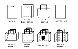 Sacs d'épicerie en tissu PP non tissé recyclable imprimés sur mesure en gros, biodégradables avec logo pour les expositions - Product Image 5