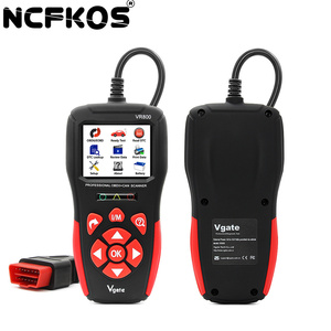 Escáner NCFKOS VR800 OBD2, lector de código de coche y herramienta de diagnóstico automotriz, Analizador de motor, garantía de <span class=keywords><strong>1</strong></span> año PK KW850 ELM327 - Product Image 6