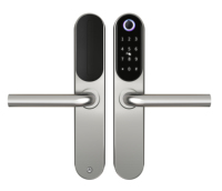 Cerradura Inteligente Impermeable Tuya WIFI Ttlock BLE, Acero Inoxidable 304, Lector de Huellas Dactilares, Compatible con la Nube, para Puertas de Vidrio/Madera/Aluminio