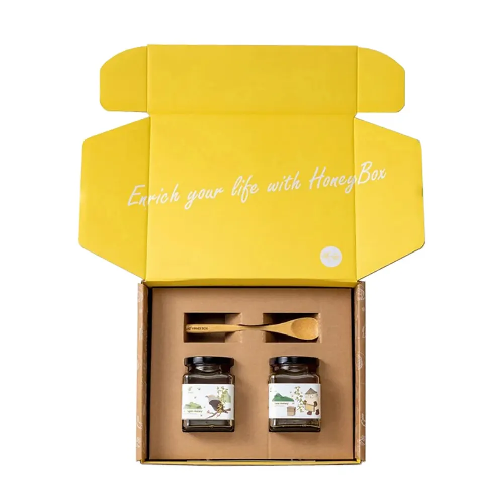 Oluklu karton kağit kutu karton kavanoz cam şişe hediye kutusu kavanoz oluklu taşıyıcı mailler nakliye posta kutusu