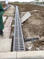 Canal de drainage en forme de U BMC 400*400*1000 EN1433 pour route industrielle de parking