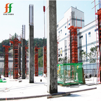 Coffrage en acier réglable pour colonnes en béton, profil de coffrage circulaire pour colonnes, cadre de coffrage en acier pour accessoires de construction