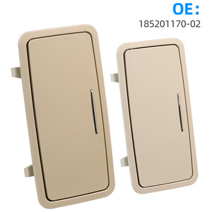 Miroir de maquillage LED 18520117002 pour Toyota FAW JP, à clipser, beige, éclairage intérieur avec lampe de lecture - Product Image 2