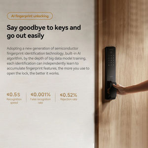 <span class=keywords><strong>Xiaomi</strong></span>-Cerradura de puerta inteligente completamente automática, timbre con reducción de ruido, wifi, Bluetooth, NFC, desbloqueo de huellas dactilares, Mi Home - Product Image 4