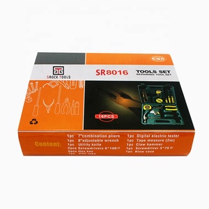 <span class=keywords><strong>16</strong></span> Chiếc Dụng Cụ Kết Hợp Dòng Thép Cacbon Dụng Cụ Cầm Tay Bộ Dụng Cụ Đa Năng Cầm Tay SR8016 - Product Image 3