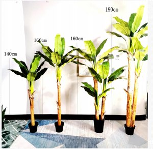 Bonsai Artificiale Rosa, Piante <span class=keywords><strong>per</strong></span> Casa e <span class=keywords><strong>Ufficio</strong></span>, Albero di Banano Finto Colorato 6 Piedi, Colore Personalizzabile - Product Image 3
