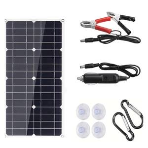 Panneau solaire PERC Flexible Portable 25W/18V <span class=keywords><strong>pour</strong></span> <span class=keywords><strong>Camping</strong></span> en plein air alimentation de voiture charge Station de charge solaire photovoltaïque - Product Image 1