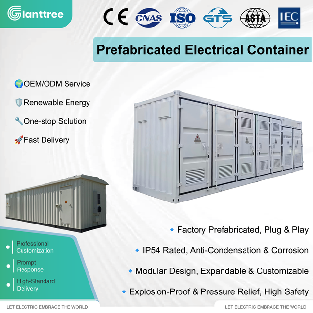 Custom Compact Prefabricated 10kV-35kV High Voltage Switchgear Outdoor Power Distribution Cabinet