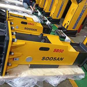 SOOSAN SB50 Accesorio de martillo hidráulico tipo caja para construcción Demolición Excavación Minería Excavadora - Product Image 1