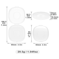 Nouvelle arrivée : Boîte de rangement personnalisée pour sucettes, étui pour tétines de nouveau-né, conteneur pour anneaux de dentition de bébé