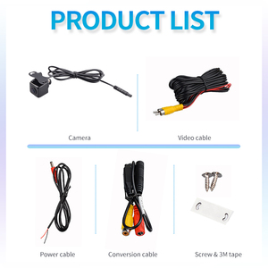 Hot bán 12V ~ 24V xe phía sau xem đảo ngược máy ảnh với tầm nhìn ban đêm không thấm nước - Product Image 6