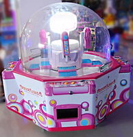 Machine de jeu de griffe en métal à pièces Mini lampe à LED jouet cadeau Push Candy Play Equipment Token Model