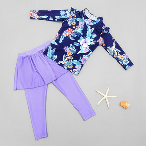 Maillots <span class=keywords><strong>de</strong></span> <span class=keywords><strong>bain</strong></span> séparés pour enfants personnalisés, séchage rapide, 3-11 <span class=keywords><strong>ans</strong></span>, <span class=keywords><strong>maillot</strong></span> <span class=keywords><strong>de</strong></span> <span class=keywords><strong>bain</strong></span> pour enfants, ensemble 2 pièces, manches longues, protection solaire, maillots <span class=keywords><strong>de</strong></span> <span class=keywords><strong>bain</strong></span> pour filles - Product Image 6