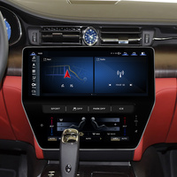 Radio Multimedia con Navegación GPS, Pantalla Táctil Android IPS de 22 Pulgadas, CarPlay Inalámbrico y DSP para Quattroporte M156 2013-2020